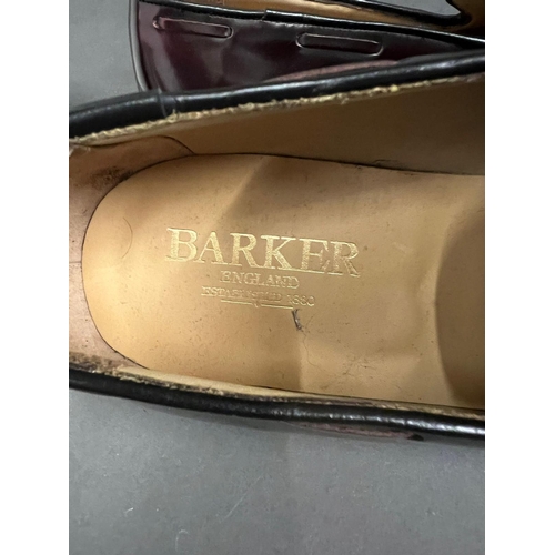 755 - A pair of Barker of London Brogue loafers