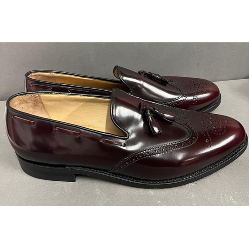 755 - A pair of Barker of London Brogue loafers