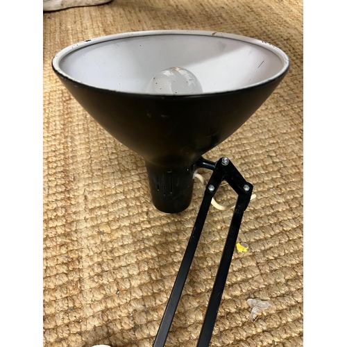 182 - An angle poise lamp with table clamp