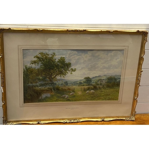 234 - A water colour of sheep's grazing, Robert Angelo Kittermaster Marshall 1849 - 1923 signed lower righ... 