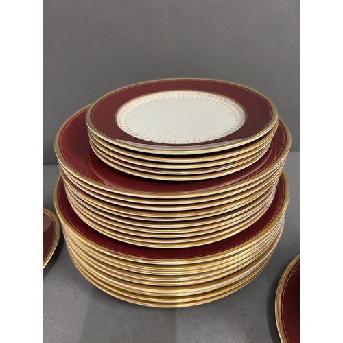 330 - A selection of T Goode & Co 'Simpsons' dinner service