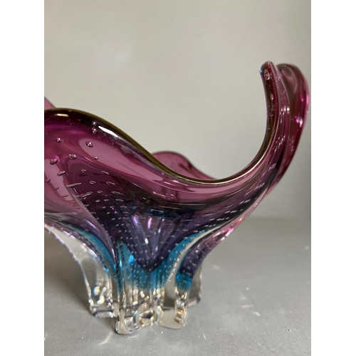 376 - A Murano glass bowl (H23cm)