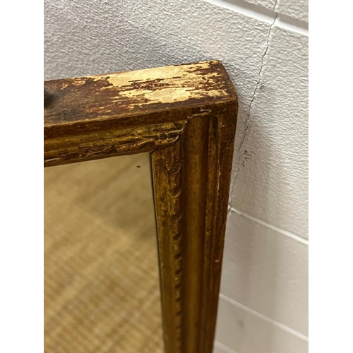 389 - Italian style gilt Gesso wall mirror (Sq 80cm)