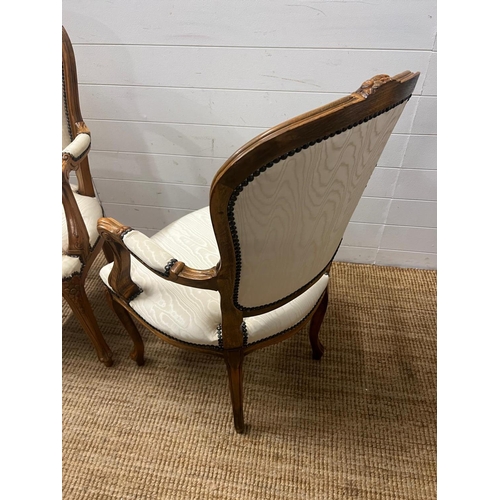 39 - A pair of Louis style chairs