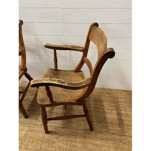 4 - Two Elm Jas Shoolbred and Co Country kitchen chairs