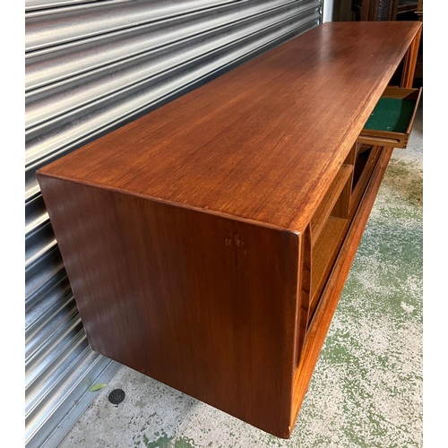 5 - A Mid Century Danish teak tambour sideboard by Bernard Pedersen and Son