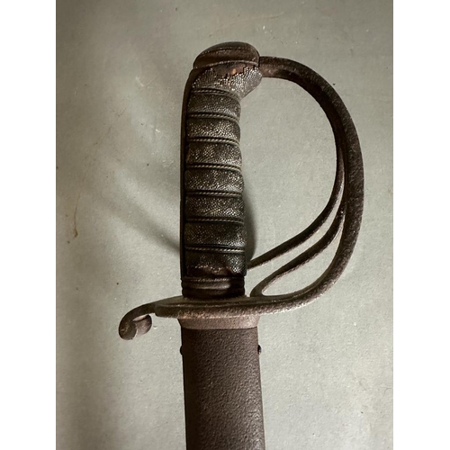 545 - An 1821 pattern artillery sword (1821-1880's)