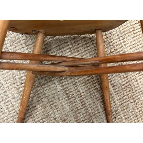 59 - A Mid Century Ercol Shalstone candlestick dining chair