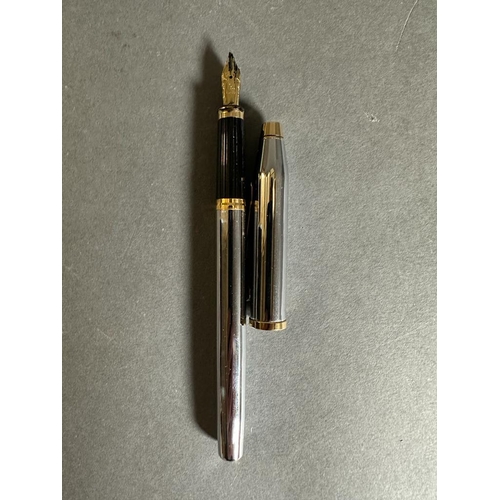 713 - A boxed Cross fountain pen