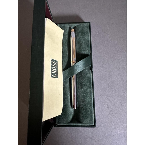 713 - A boxed Cross fountain pen