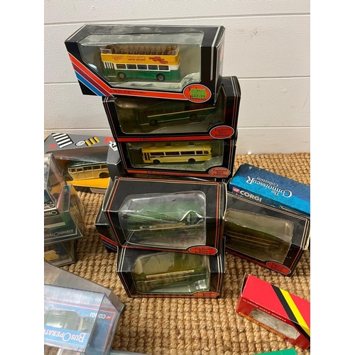 737 - A selection of Diecast vehicles, some boxed