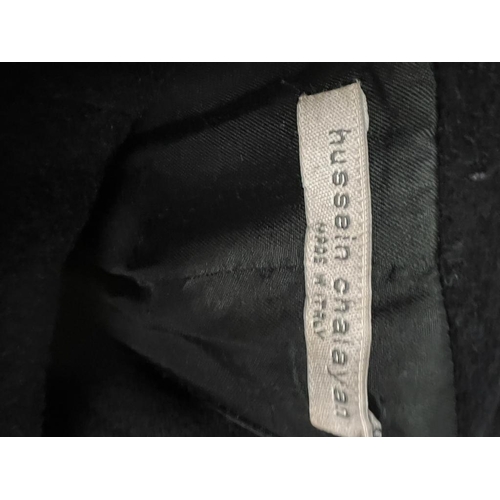 765 - An Italian wool coat by Hussein Chalayan