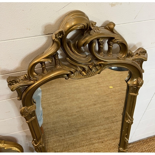 246 - Two Rococo style mirrors