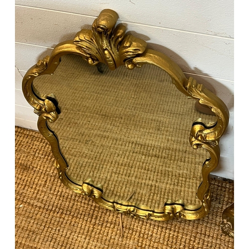 246 - Two Rococo style mirrors