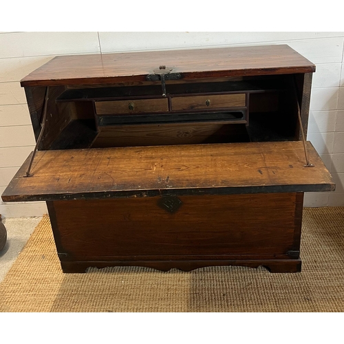 31 - Korean chest with metal work to front