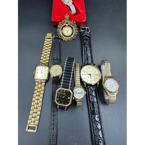 623 - A selection of watches, various makers and styles