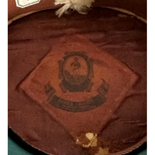 644 - A George VI officers cap