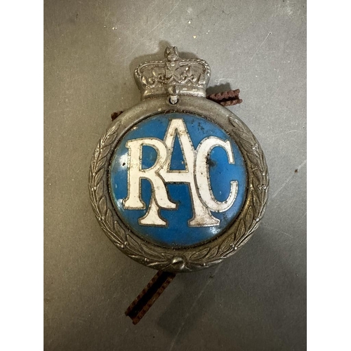 703 - A vintage RAC badge