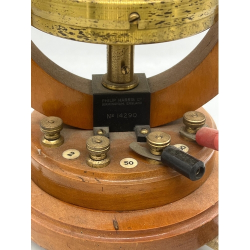 711 - A Galvanometer by Philip Harris and one other