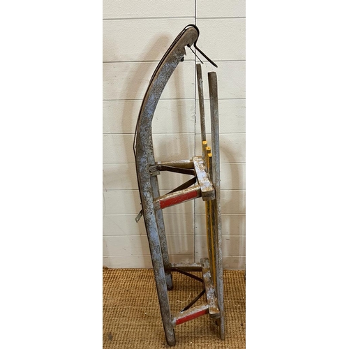 787 - Two vintage Bentwood sledges