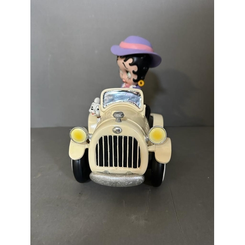 793 - A collectable Betty Boop car and figure.