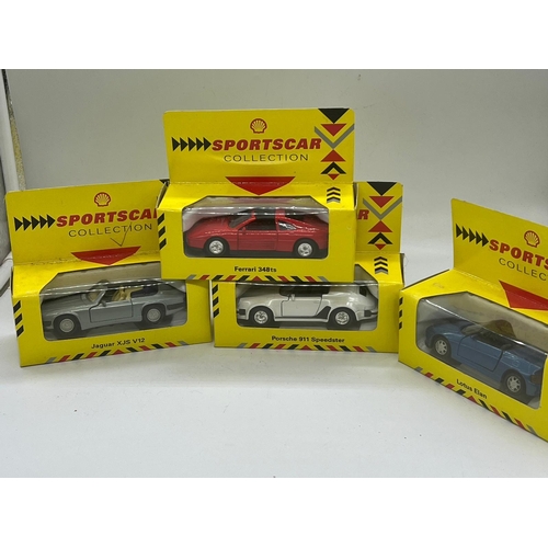 799 - Four Diecast classic sports car collection