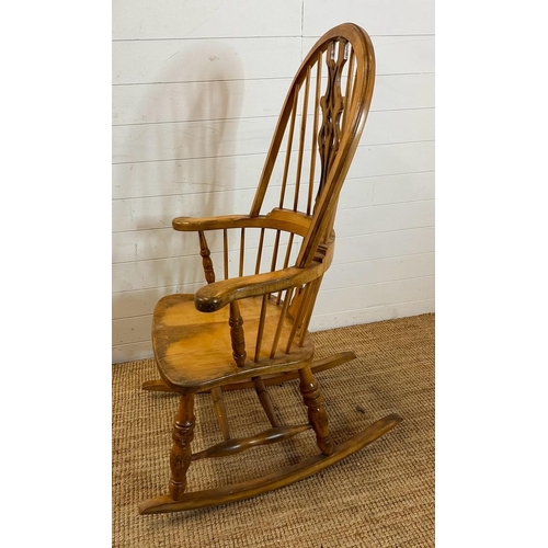 81 - A Windsor rocking chair