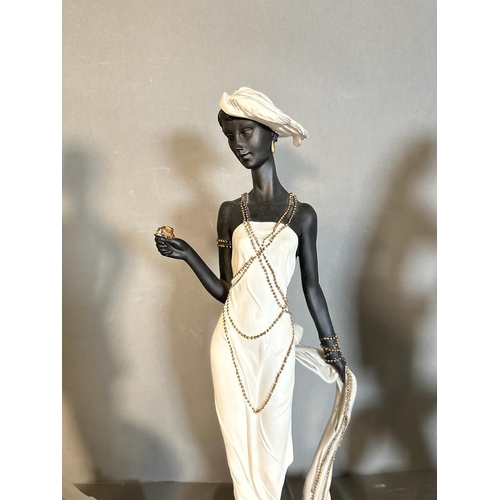 350 - Four Art Deco style figures by DEAR signed Auro Belcari (AF)