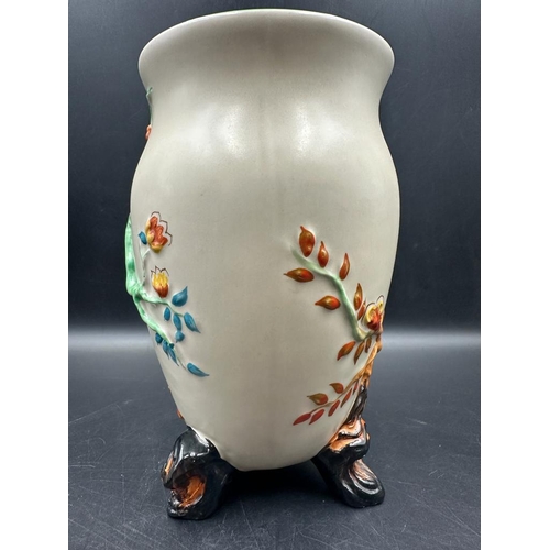 356 - A Clarice Cliff Indian Tree vase for Newport pottery