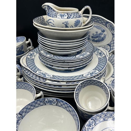 385 - Wood and Sons part dinner service 