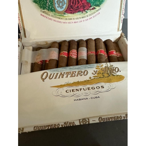 415 - A selection of cigars and cigar boxes