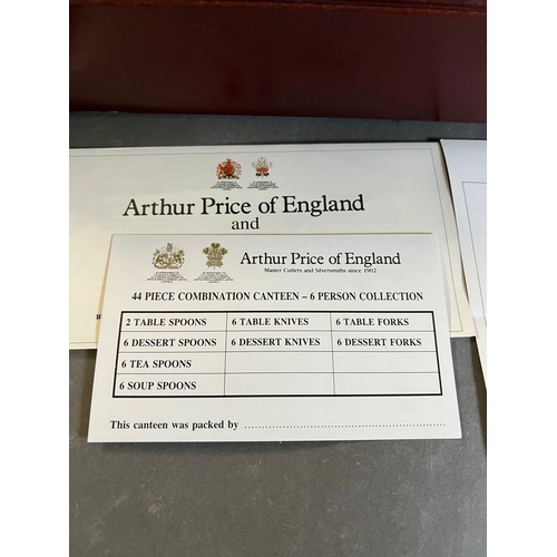 442 - Arthur Price of England canteen of cutlery