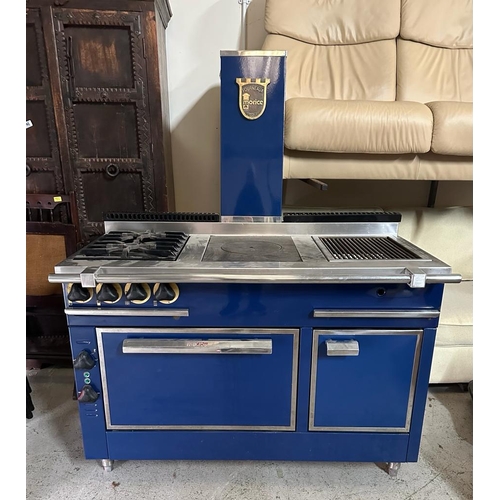 5 - A Morice Fourneavx gas cooker single oven, grill, hotplate and two hobs