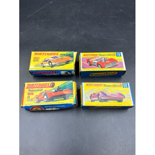 776 - Four boxed Matchbox Diecast cars