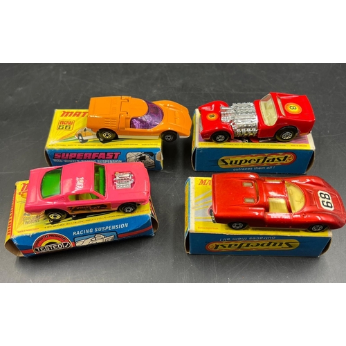 776 - Four boxed Matchbox Diecast cars