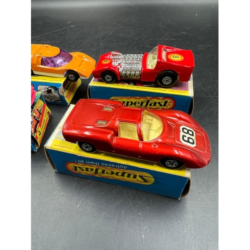 776 - Four boxed Matchbox Diecast cars