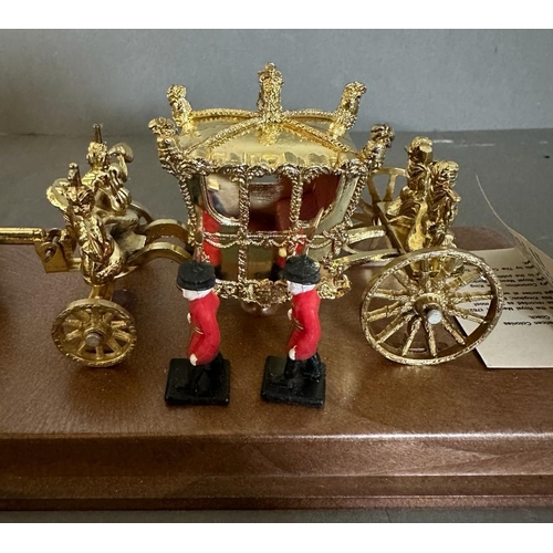 791 - A Queens Jubilee diecast model of The Royal State Coach (Cased)