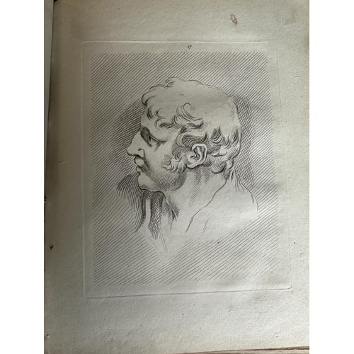 323 - A book of prints of sketches and works by P Sandy 1731-1809 published by Robert Sayer