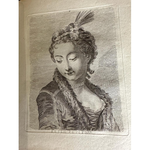 323 - A book of prints of sketches and works by P Sandy 1731-1809 published by Robert Sayer