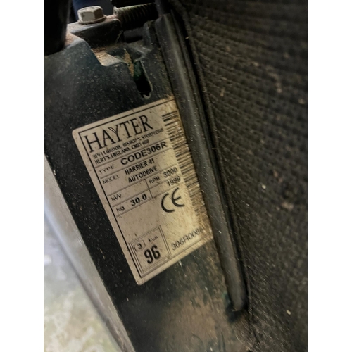 225 - Hayter lawn mower code 306R