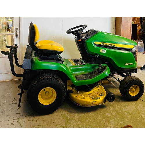 230 - John Deere X350R tractor ride on mower