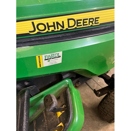 230 - John Deere X350R tractor ride on mower