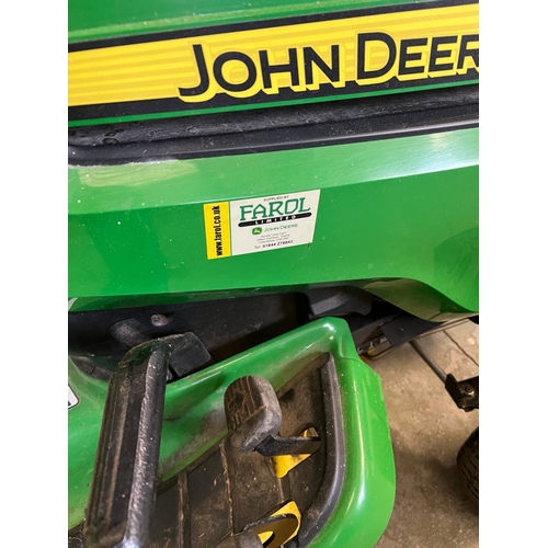 230 - John Deere X350R tractor ride on mower