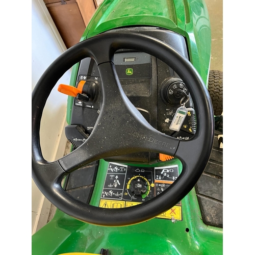 230 - John Deere X350R tractor ride on mower