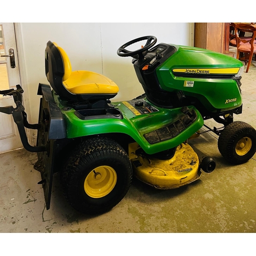 230 - John Deere X350R tractor ride on mower