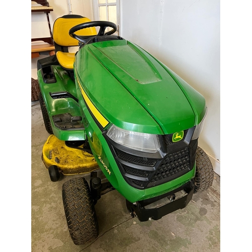 230 - John Deere X350R tractor ride on mower