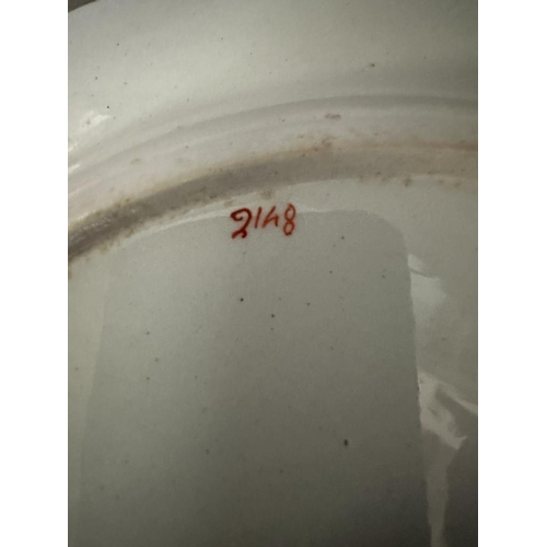 274 - A Spode plates in the Famille Rose palette