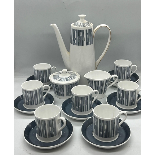 313 - A Tuscan bone china tea set 