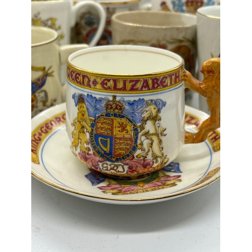 314 - Coronation cups and mugs