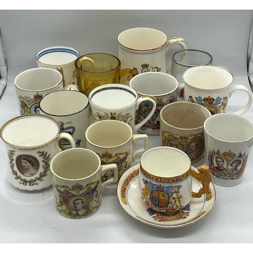 314 - Coronation cups and mugs